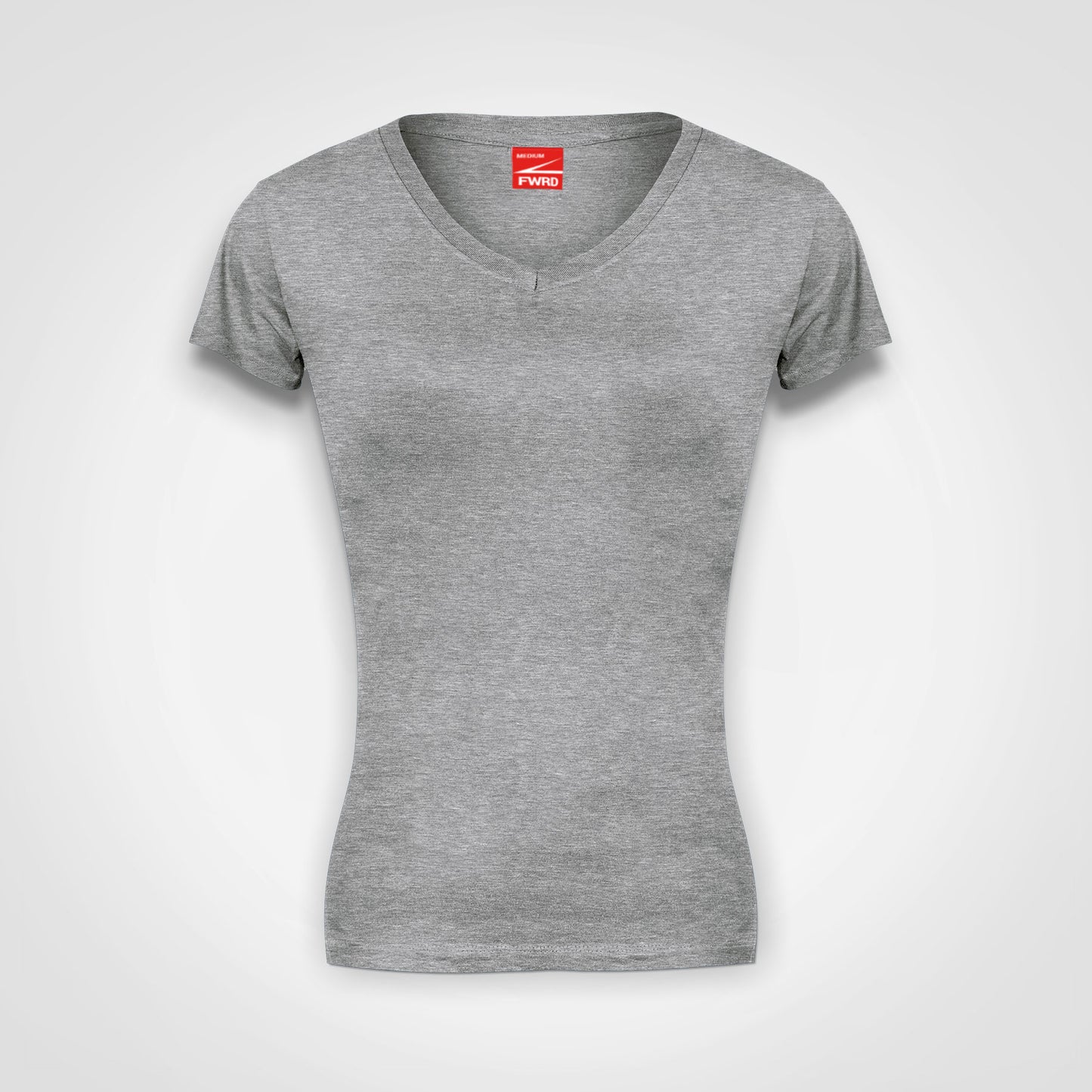 Ladies Fitted V-Neck T shirt