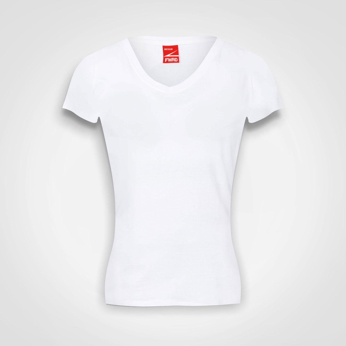 Ladies Fitted V-Neck T shirt