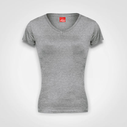 Ladies Fitted V-Neck T shirt